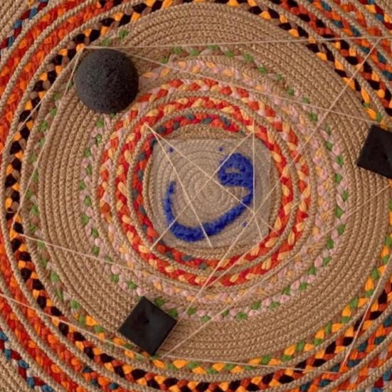 Kunst af Huda Al-Kazwine.